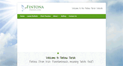 Desktop Screenshot of fintonaparish.com